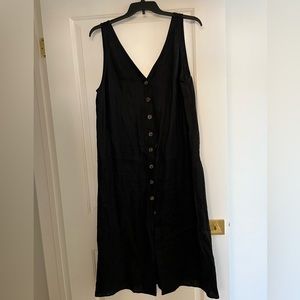 Reformation linen midi dress